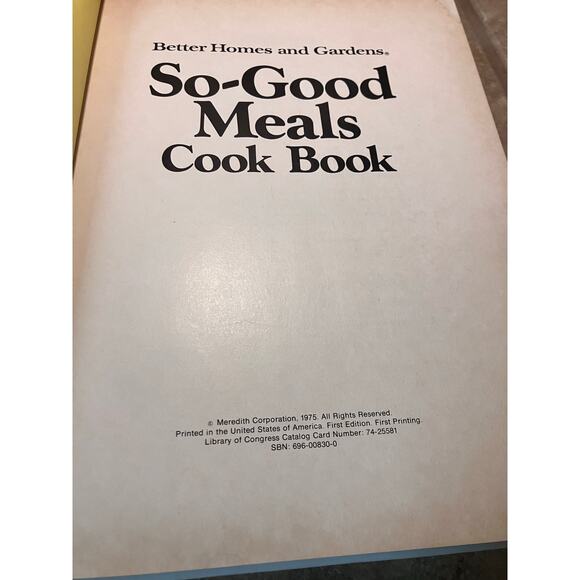 Southern Living, Better Homes and Gardens, Book Lot of (3), 80s 70s, Cookbooks - Picture 6 of 8